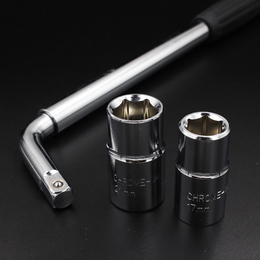 厂家批发长城精工CR-V-L型轮胎扳手汽修机修扳手五金工具套筒扳手