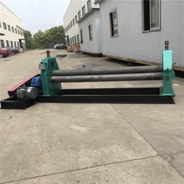 手动三辊卷板机FBS6-2000 薄板6mm厚卷筒加工图片视频 出租出售