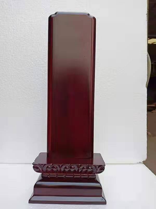 厂家批发实木牌位灵位祖宗先寺庙祠堂神位家用红木祈福莲位礼佛-阿里巴巴
