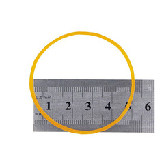 廠家直供直徑50黃色橡皮筋橡皮圈耐消耗高彈力牛皮筋綁紮批發