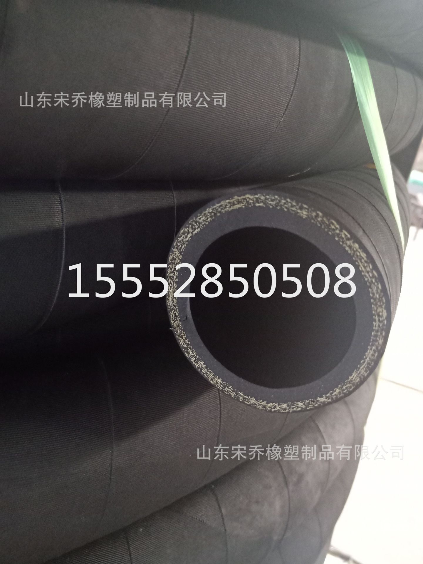 高温夹布空气橡胶管夹布蒸汽胶管19mm-150mm高压夹布黑胶管