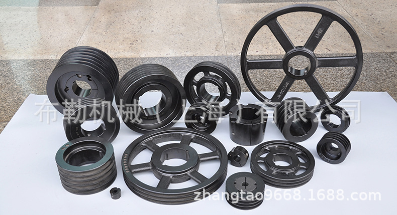 上海松江欧标皮带轮SPC265-05-3535配锥套5槽电机链轮锥形胀紧套