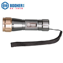 Booher宝合工具铝合金强光手电筒1节5#电池BH1601201
