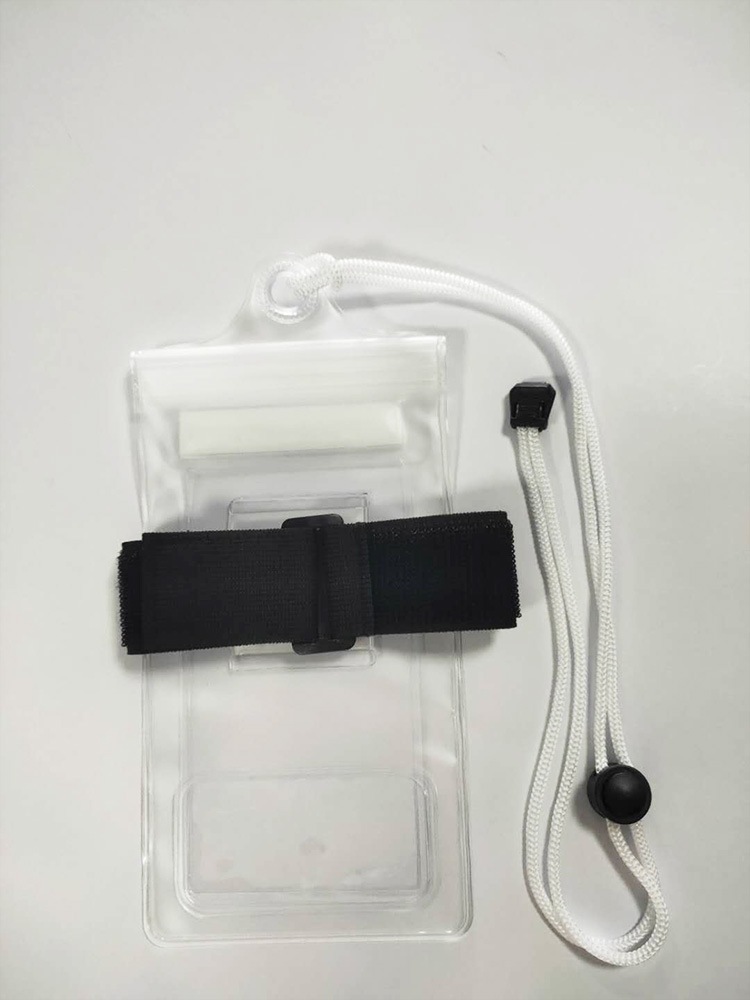 厂家定制 臂带款漂流游泳触屏手机防水套 三星苹果手机防水袋批发
