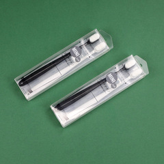 日式雲柔萬毛小頭牙刷黑白情侶孕婦月子家用軟毛牙刷廠家批發