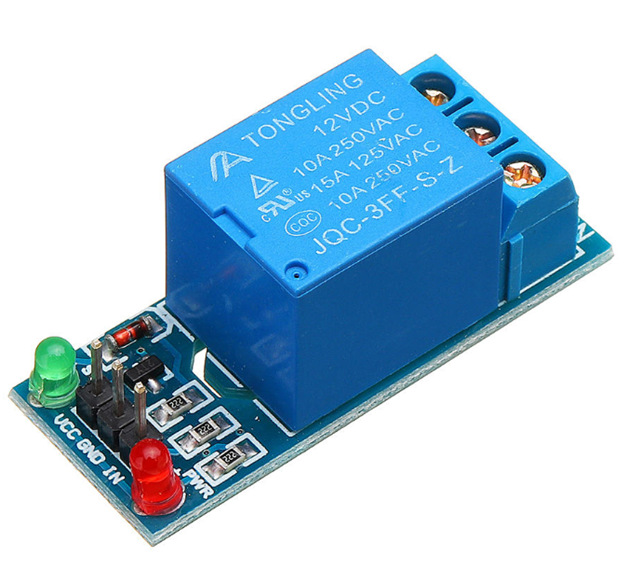 新款 1路继电器模块 5V低电平触发 继电器扩展板