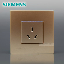 SIEMENS/西门子 灵致Aizo（香槟金）10A三极插座5UB0823-3NC3