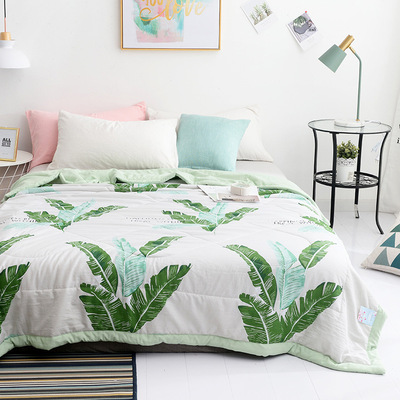 summer new pattern Washed cotton Summer quilt Cool in summer air conditioner The quilt core Thin quilts Double Cotton Spring and autumn quilt