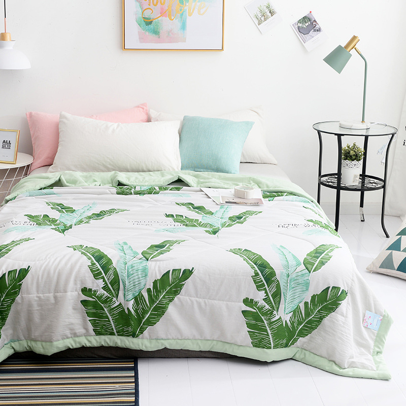 summer new pattern Washed cotton Summer quilt Cool in summer air conditioner The quilt core Thin quilts Double Cotton Spring and autumn quilt