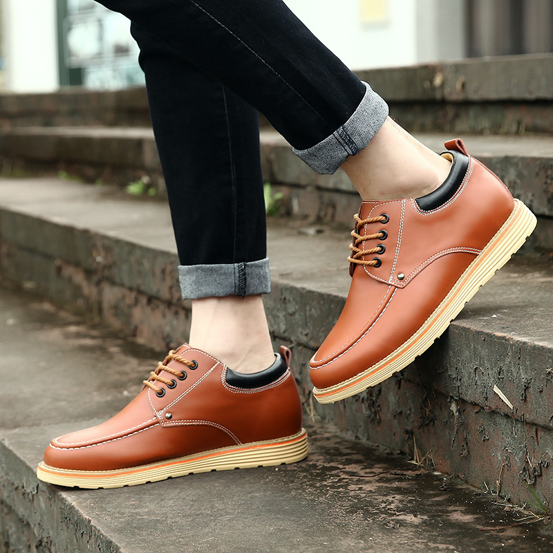 Spring and Autumn Men's Casual Leather S...