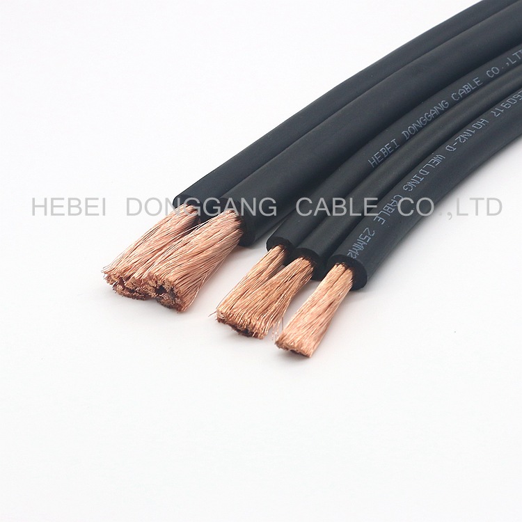 低烟无卤阻燃电焊线  YHF H01N2-D H01N2-E 电焊机电缆 焊把线