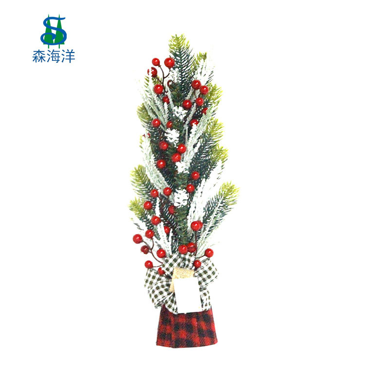 Ventas Directas de fábrica Nueva Navidad 12-18 pulgadas PVC Flor Artificial pequeños adornos decoración de Navidad
