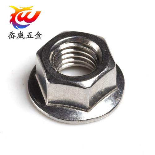 304 stainless steel flange nut with toothed flange nut anti-slip nut M3M4M5M6M8M10M12M14M16