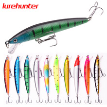 Shallow Diving Minnow Lures 100mm 7g Sinking Minnow Baits Fresh Water Bass Swimbait Tackle Gear