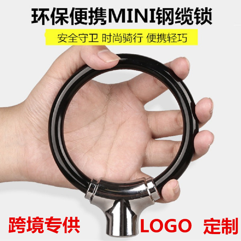 Bicycle lock, five-digit combination lock, universal for mountain bikes and road bikes, TY566 steel wire lock, steel cable lock, bicycle rim lock pic 8
