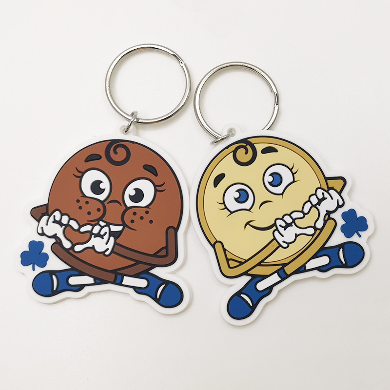 创意玩偶卡通钥匙扣 个性可爱硅胶钥匙链 情侣包包汽车钥匙扣挂件