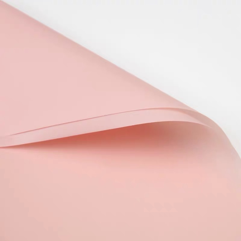 Papel liso coreano de color sólido papel de miel papel floral papel de embalaje de flores papel de regalo floral papel de regalo de ramo coreano