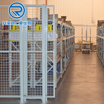 车间隔离网仓库隔离栅机器人设备防护网移动护栏网工厂铁围栏