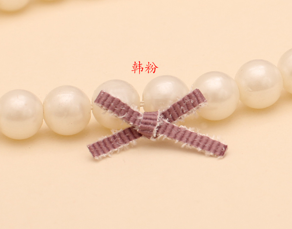 3毫米毛边罗纹小蝴蝶结2