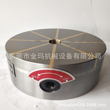 X51  125辐射极圆形强力永磁吸盘厂家|定做各种规格圆形永磁吸盘