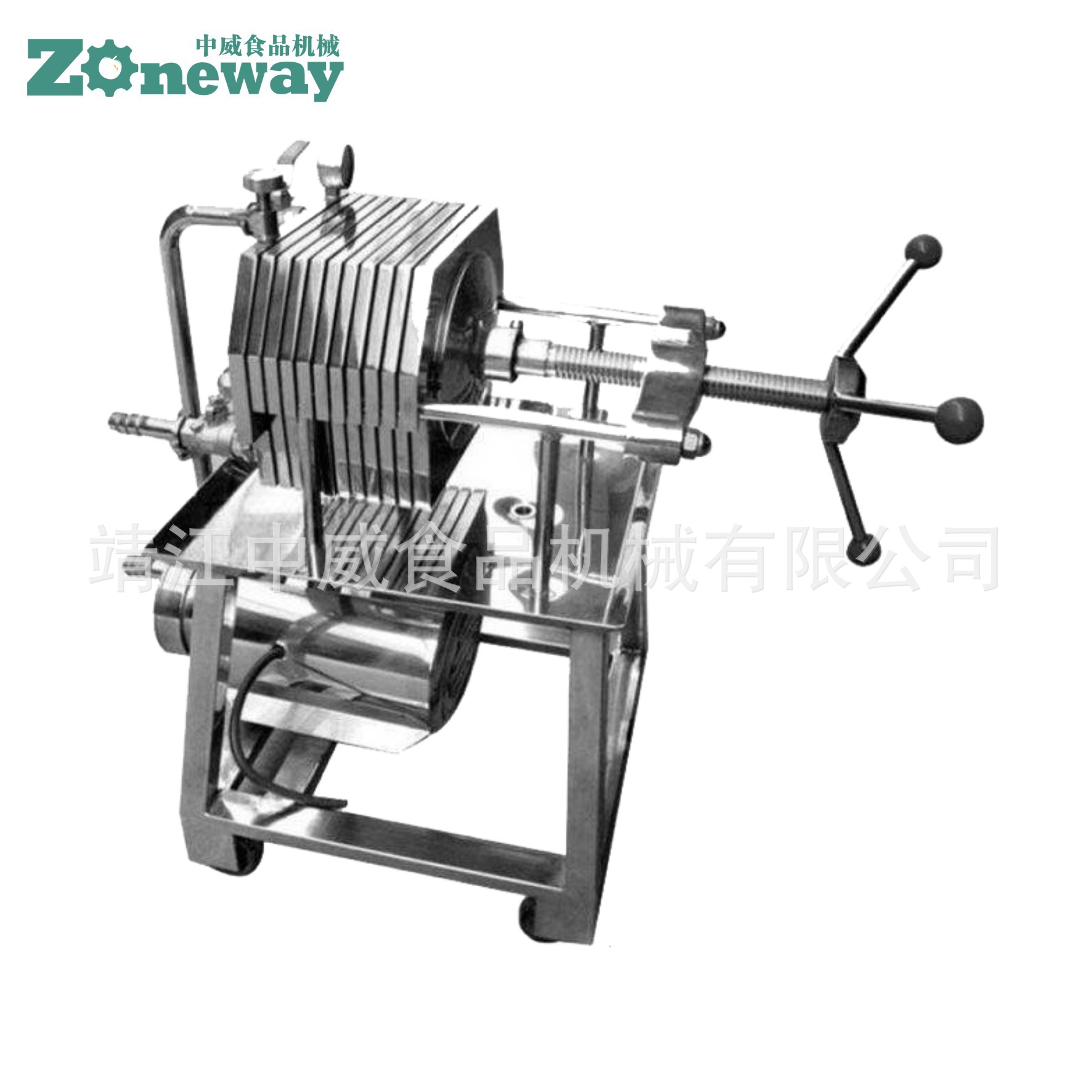 BASY型不锈钢板框过滤机 果酒白酒葡萄酒过滤机器 酒类精滤设备