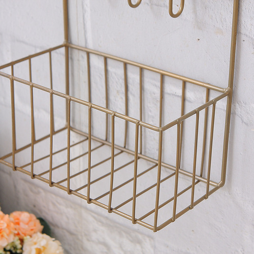 Entrance door key hook hanger entrance creative storage box key rack display rack wall hanging