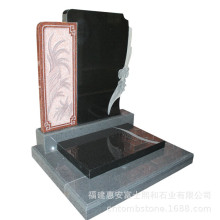 河南焦作墓碑石材 五千内火葬碑 现代父母合葬碑文范例