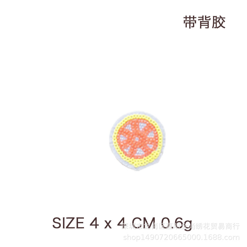 各种各样水果布贴