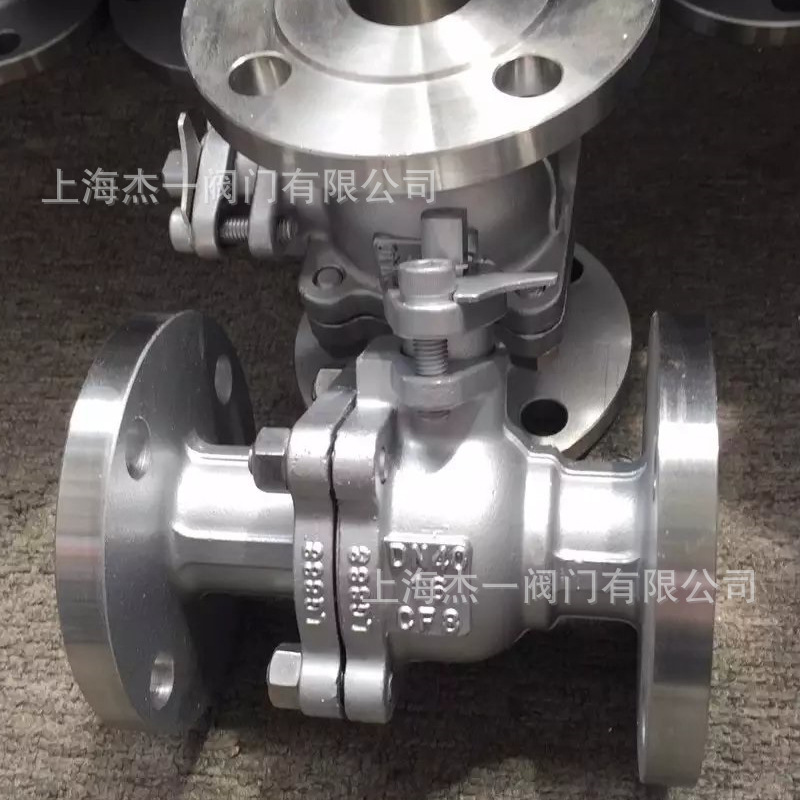 法兰316不锈钢球阀 Q41F-16R CF8M 1.6Mpa PTFE密封 重型