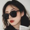 Black sunglasses, retro brand glasses, internet celebrity