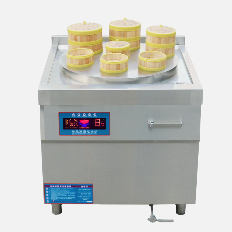 商用厨房饮事设备方宁单眼电磁蒸包炉 酒楼茶楼点心小笼包电蒸炉