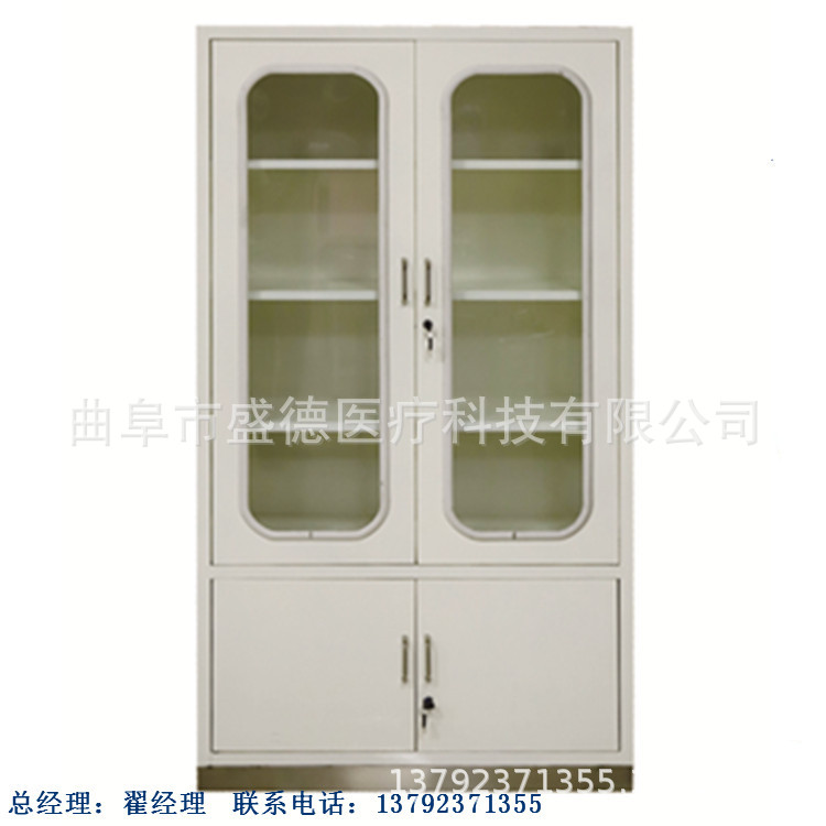Produce Manufactor Electric old age Care beds Stainless steel medical Trolley MD-807 Stainless steel Equipment cabinet