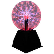 4568寸聲控離子燈 輝光球 靜電球 閃電發光球 水晶魔法球 魔燈12V