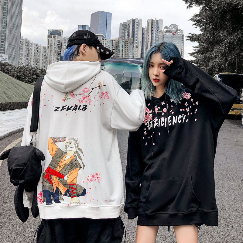 Tide men and women ins lovers Cartoon comic Naruto Naruto jacket Sweater