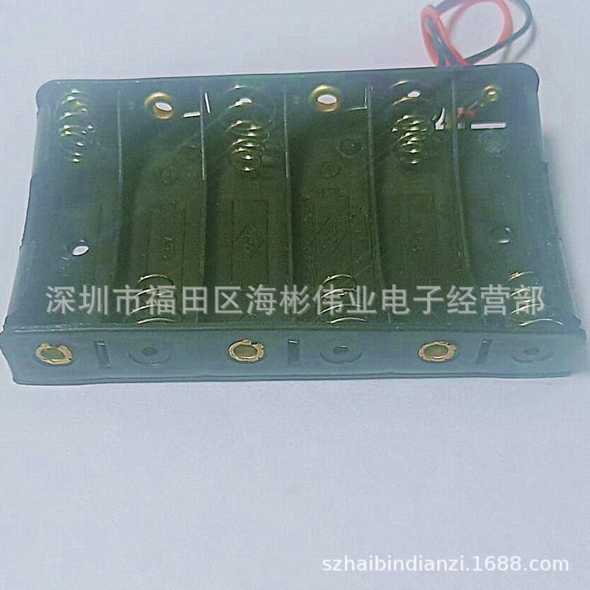 厂家直销6节5号电池盒AA电池盒，7号电池盒