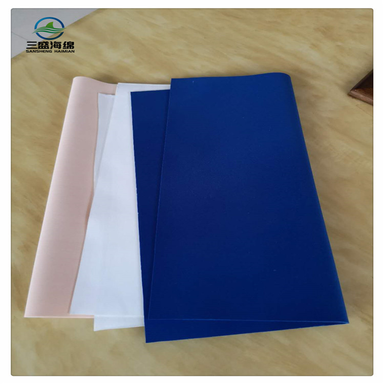 亲水性非乳胶泡水大发泡板材 3MM气垫乳胶泡棉片材  免费寄样