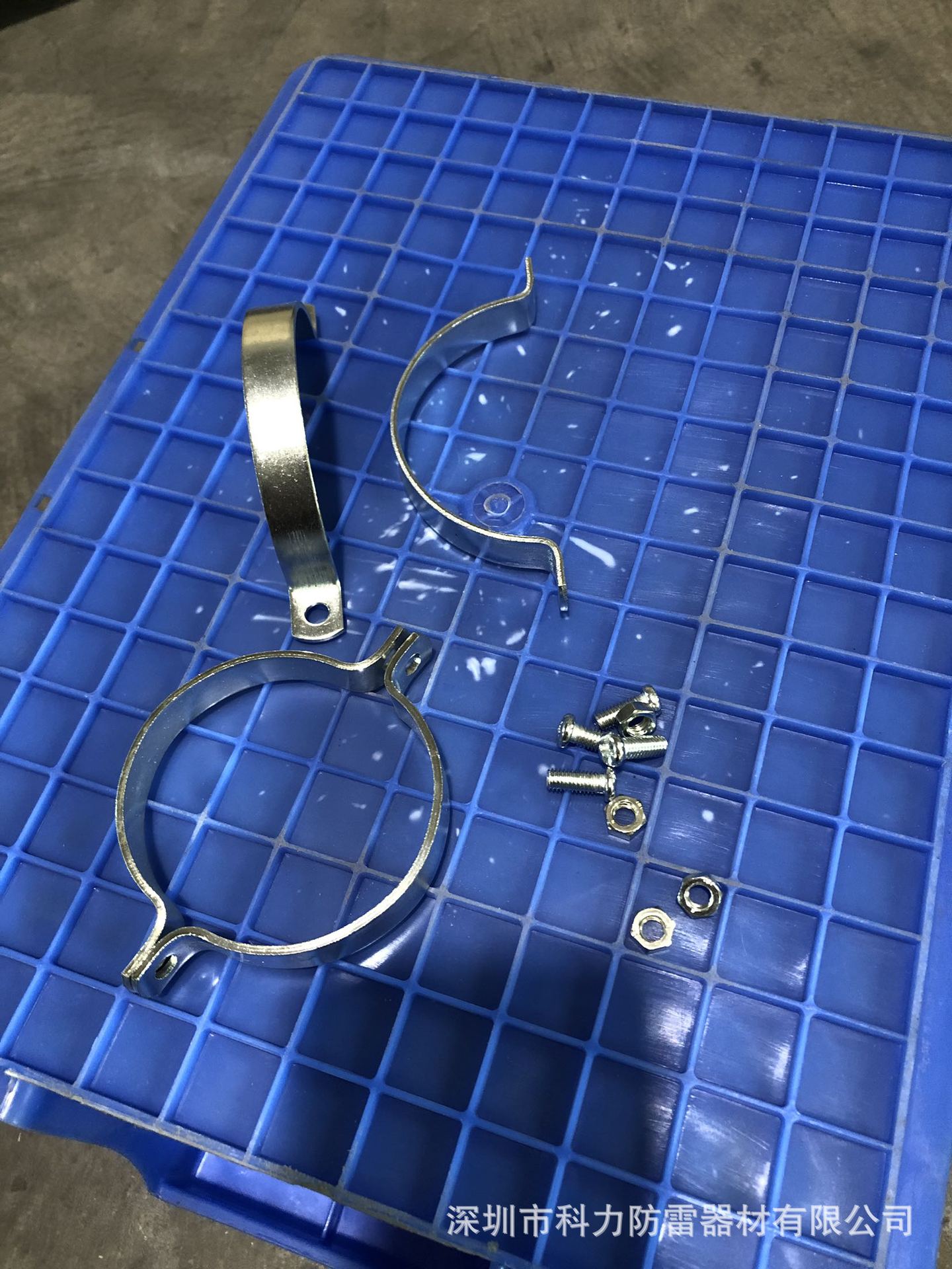 管道接地卡 双边接地卡 接地抱箍 镀锌接地卡箍 接地管夹管卡加厚