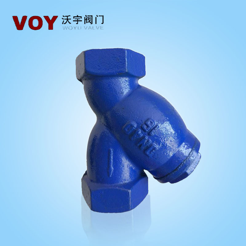 厂家供应 美标内螺纹过滤器 内螺纹Y型不锈钢网定制