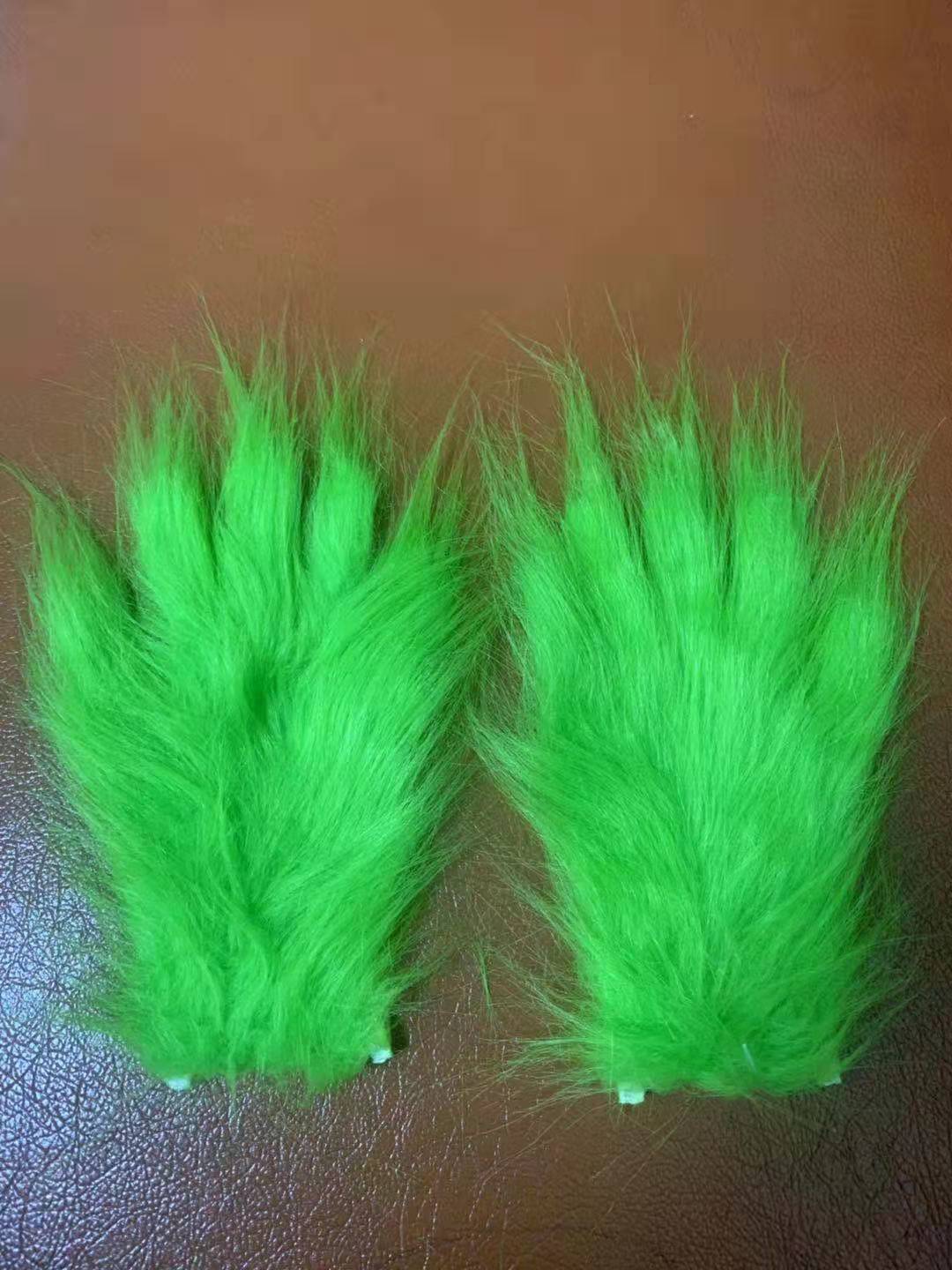 M136-Перчатки зеленоволосого монстра