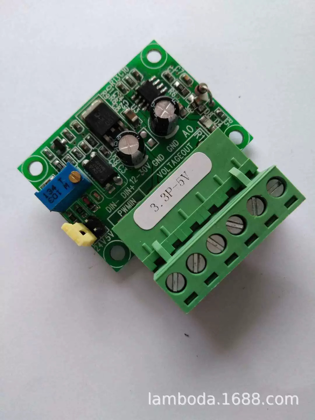 3,3 P-5V 3.3V5V24VPWM до модуля напряжения 0-5V/цифро-аналоговый/гравировальный станок PLC