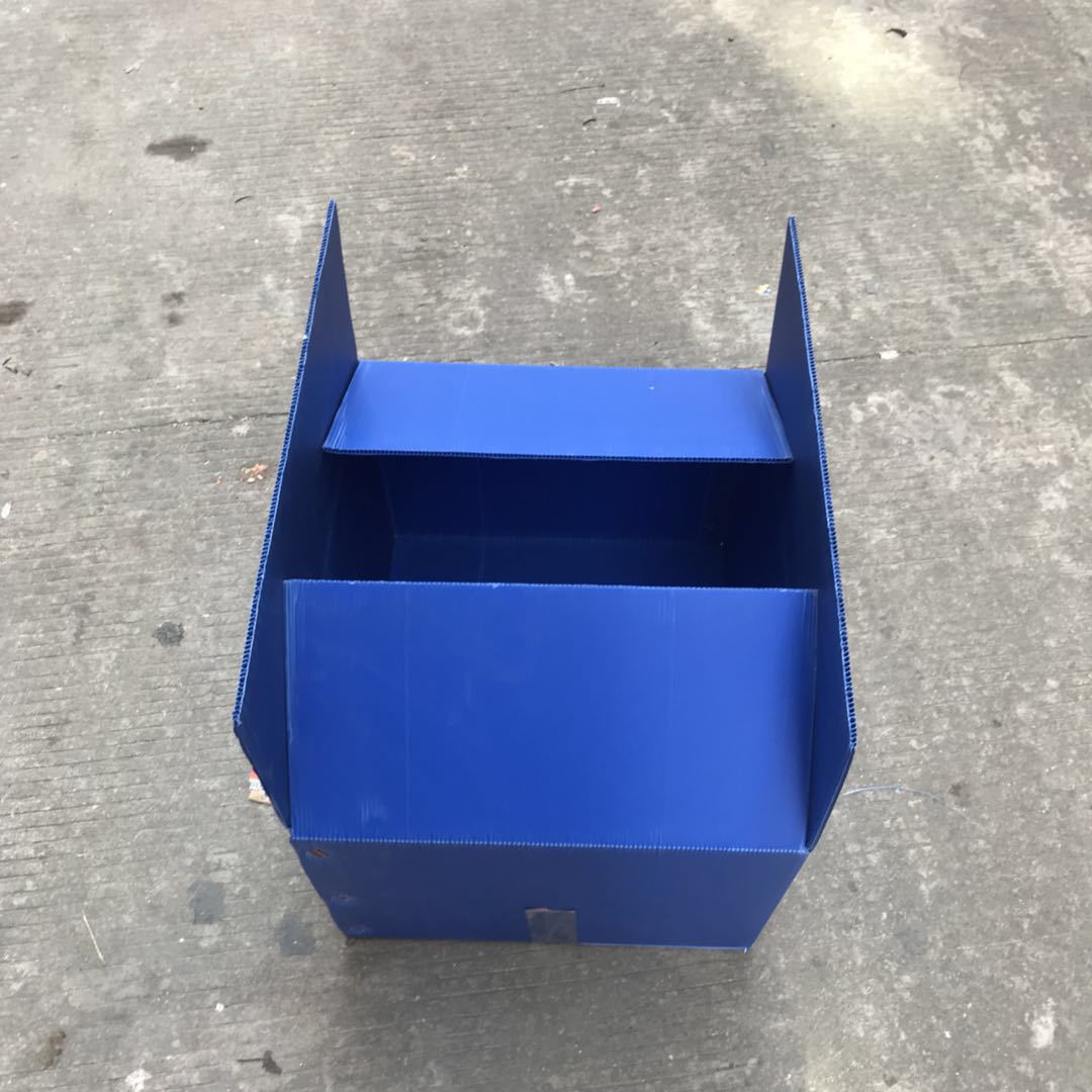 供应厂家多颜色中空板周转纸箱 防静电5mm加硬瓦楞板周转箱可定制