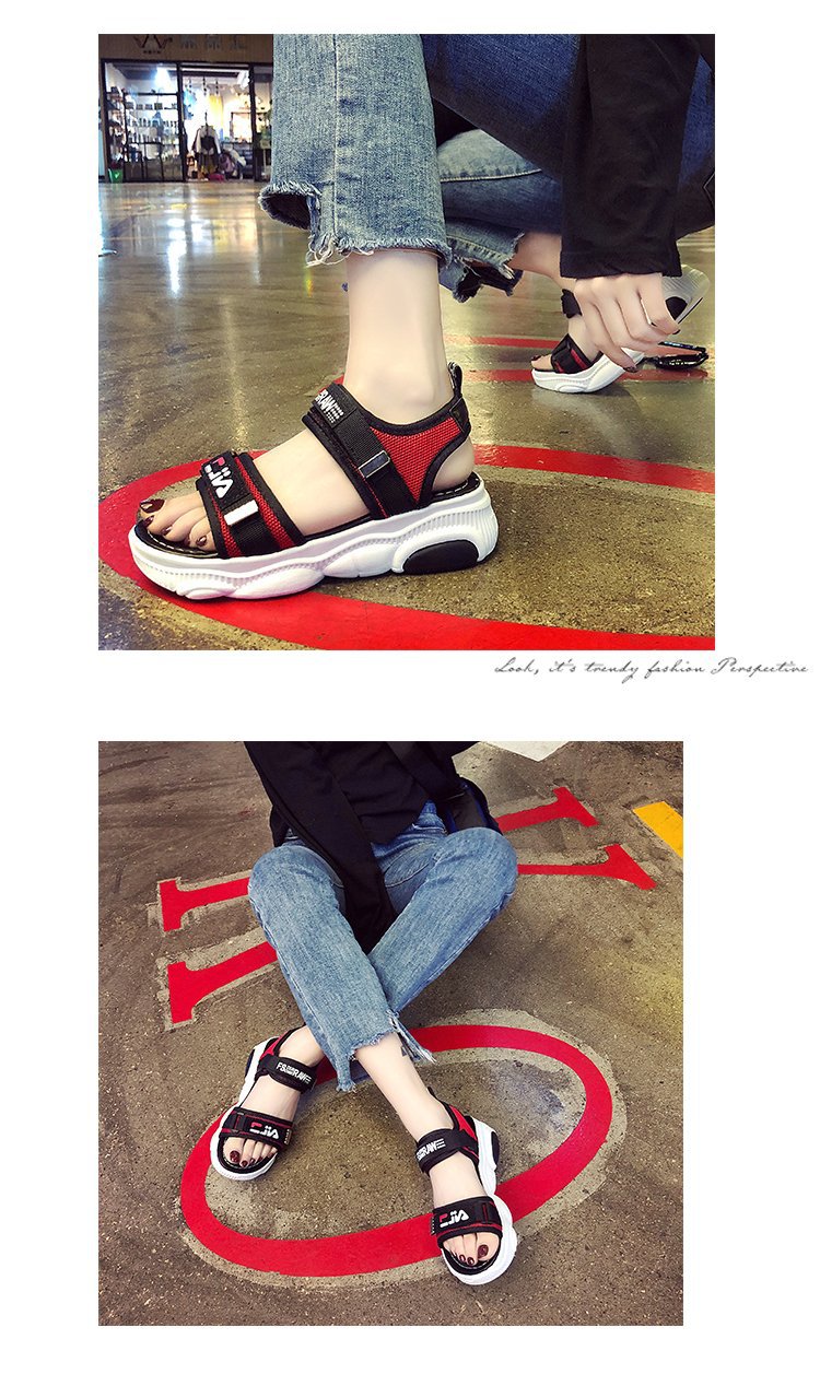 Chaussures été pour femme en Caoutchouc - Ref 3345991 Image 14