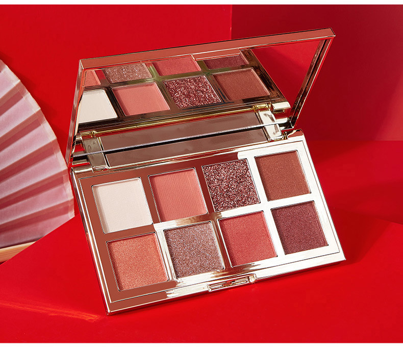 ins超火亚马逊速卖通romanticcolor翩若惊鸿仙鹤眼影