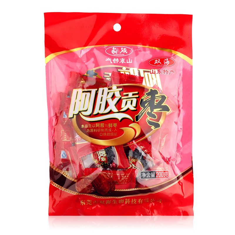 双海 无核阿胶金丝枣蜜枣 滨州大枣小包装 山东特产金丝小枣|ms