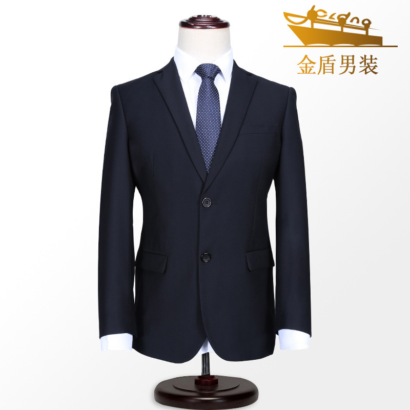 Golden Shield Suit Men's Top Single Suit Men's Formal Jacket Autumn Korean Version Slim Business Casual Small Suit Man