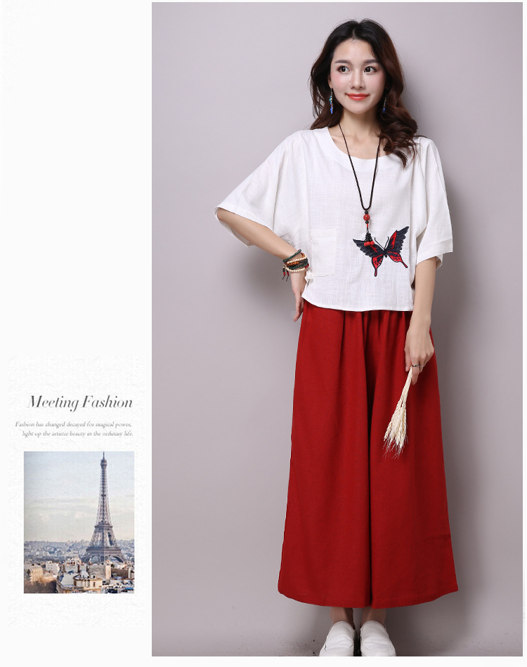 Costume femme en Coton et lin - Ref 3334032 Image 19