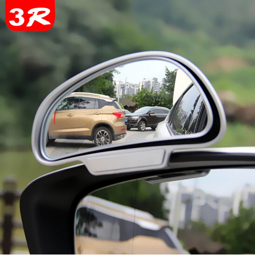 3R教练汽车镜上镜后视镜辅助倒车镜 大视野镜防盲点曲面镜可调节