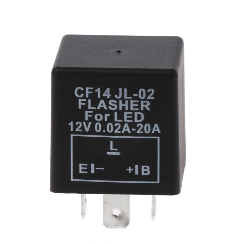 CF14 короткоблочная светодиодная вспышка реле автомобиля трипиновая LED12V 0.1-20A