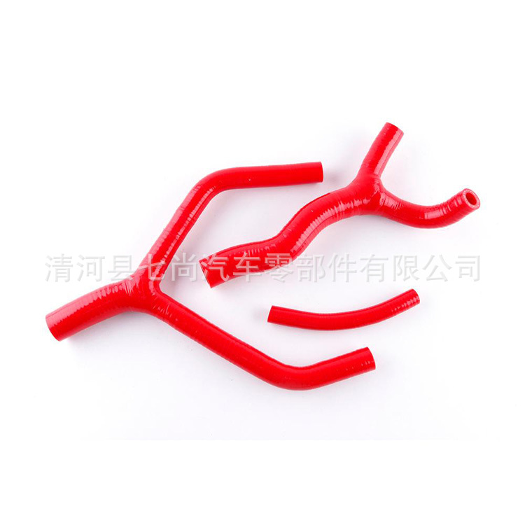 雅马哈YZ250 1988-1989摩托车散热器软管硅橡胶改装管套件