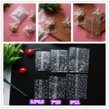 月饼包装 半透明磨砂点点饼干袋  花茶机封袋 烘焙包装袋